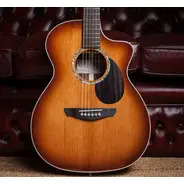 Faith PJE Legacy Earth Limited Edition Claro Walnut Cutaway Electro Acoustic