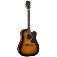Washburn Heritage J40SCE Jumbo Electro Acoustic Guitar - Natural