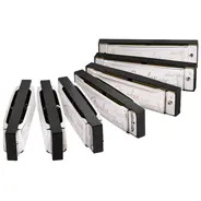 Fender Blues Deluxe Harmonicas - 7 Pack with Case