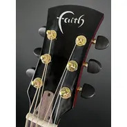 B-STOCK Faith FVBMB Venus Blood Moon Cutaway Electro Acoustic Guitar 