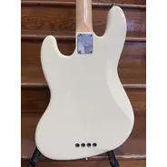 SECONDHAND Fender American Standard Jazz Bass inc Hard Case - Olympic White