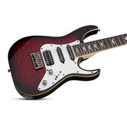 Schecter Banshee 7 Extreme 7 String Guitar - Black Cherry Burst