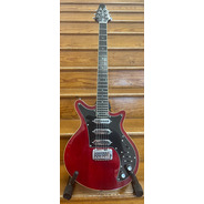 SECONDHAND Harley Benton BM-75 Trans Red Deluxe Series