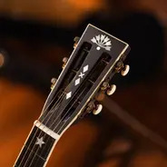 Washburn R310 Victorian Parlour Acoustic Guitar - Natural Antique Matte