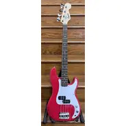 SECONDHAND Squier Mini Precision Bass, Short Scale Bass Guitar - Dakota Red