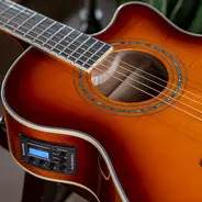 Washburn Festival EA15 Mini Jumbo Electro Acoustic Guitar