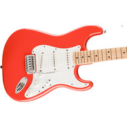 Squier FSR Sonic Stratocaster - Fiesta Red