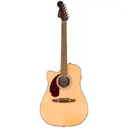 Fender California Deluxe Redondo CE Left-Handed Electro Acoustic Guitar - Natural