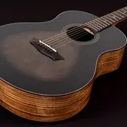 Washburn Bella Tono Novo S9 Studio Acoustic Guitar - Gloss Charcoal Burst