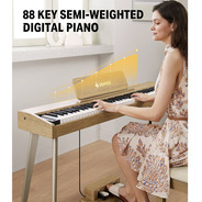 Donner DDP60, Semi-Weighted Upright Digital Piano