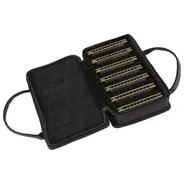 Fender Blues DeVille Harmonicas - 7 Pack with Case