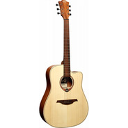 LAG T70DCNAT Tramontane Dreadnought Cutaway Acoustic 