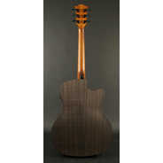 Lag Sauvage Auditorium Left-Handed Cutaway Acoustic-Electric inc Gig Bag