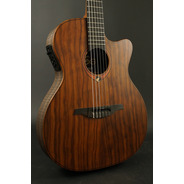 Lag Sauvage Nylon Auditorium SLIM Electro Acoustic inc Gig Bag