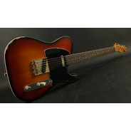 Fender Jason Isbell Custom Telecaster - 3-Colour Chocolate Burst / Road Worn