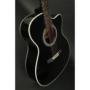 Sigma 000MC-1E-BK Electro Acoustic Guitar - Black
