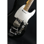 SECONDHAND Fender American Standard Telecaster (1999) inc Hard Case - Black w/ Bigsby