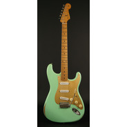 SECONDHAND Fender Vintera Roadworn '50s Strat - Surf Green