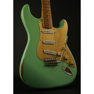 SECONDHAND Fender Vintera Roadworn '50s Strat - Surf Green