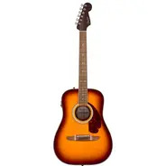 Fender California Deluxe Redondo Jr. E Electro Acoustic Guitar - Honey Sunburst