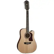 Washburn Heritage D10SCE-12 STRING Dreadnought Electro Acoustic Guitar - Natural