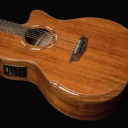 Washburn Comfort G55CE Koa Grand Auditorium Cutaway Electro Acoustic Guitar - Natural