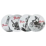Fender Vintage Ads 4-PK Coaster Set