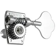 Grover Bass Machinehead Set 4-In-Line Chrome Vintage