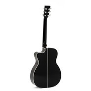 Sigma 000MC-1E-BK Electro Acoustic Guitar - Black