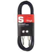 Stagg Deluxe Instrument Cable J-J Black