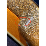 Squier B-STOCK FSR Classic Vibe 70s Jaguar - Gold Sparkle