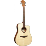 LAG T70DCENAT Tramontane Dreadnought Cutaway Electro-Acoustic 
