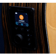 Lag HyVibe 30 HV30DCE H2 Electro-Acoustic Smart Guitar Dreadnought Cutaway