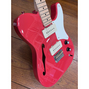 SECONDHAND Squier Paranormal Series Cabronita Thinline Telecaster Fiesta Red