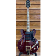 SECONDHAND Epiphone Riviera P93 Wine Red Semi Hollow