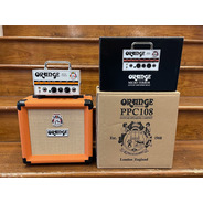 SECONDHAND Orange Micro Terror 20w Valve Head and PPC108 1x8 Cabinet