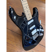 SECONDHAND Squier Affinity Stratocaster HSS, Black. Maple neck