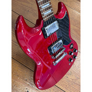 SECONDHAND Epiphone 1999 G-400 SG Cherry (Made in Korea)