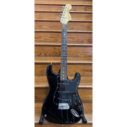 SECONDHAND Squier Stratocaster SQ Series Made in Japan (1983/84) inc Gig Bag - Black