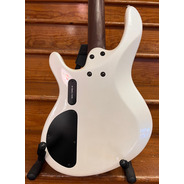 SECONDHAND Cort C4H 4 String Bass White Pearl