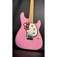 SECONDHAND Squier 2006 Affinity x Hello Kitty Stratocaster