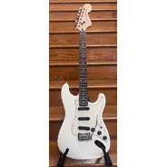 SECONDHAND 2007 Squier Deluxe Hot Rails Stratocaster - White