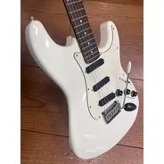SECONDHAND 2007 Squier Deluxe Hot Rails Stratocaster - White