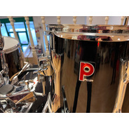 SECONDHAND Premier Vintage Drum Kit - Black - (Hardware + Zildjian Hi-hat Included)