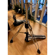 SECONDHAND Premier Vintage Drum Kit - Black - (Hardware + Zildjian Hi-hat Included)