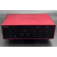 SECONDHAND Focusrite Scarlett 4i4 Recording Interface inc. Box, Manual, PSU, USB