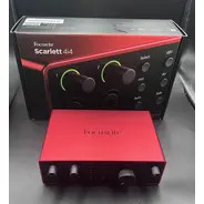 SECONDHAND Focusrite Scarlett 4i4 Recording Interface inc. Box, Manual, PSU, USB