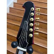 SECONDHAND Tokai FB90 Firebird, 2015, Metallic Red, Gold Hardware, Vibrola