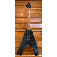 SECONDHAND Epiphone Goth '58 Flying V Pitch Black 2002