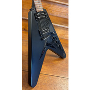 SECONDHAND Epiphone Goth '58 Flying V Pitch Black 2002